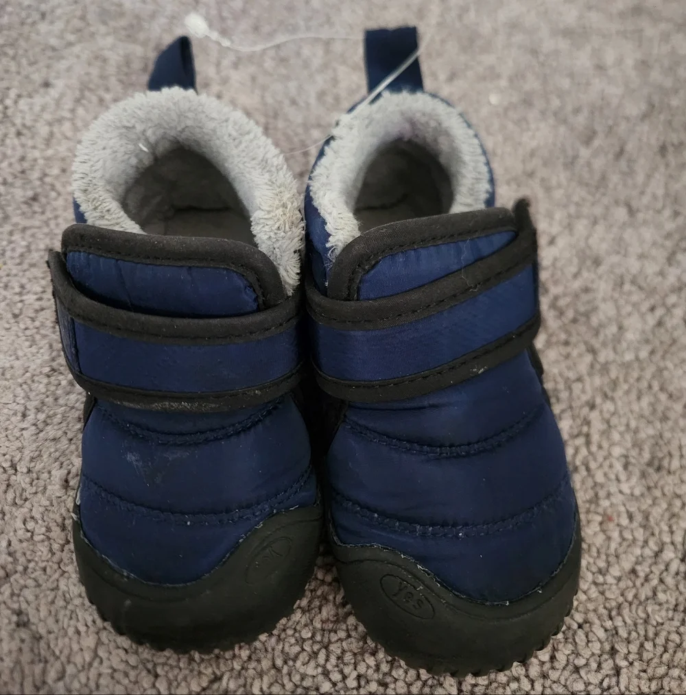 YUKTOPA Toddler Snow Boots Flexible Sole Size 7.5 - Picture 3 of 6